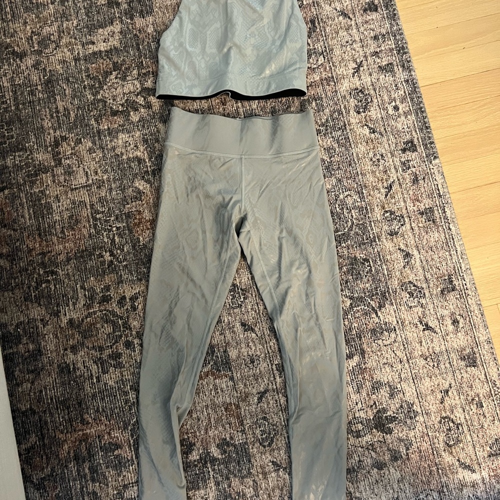 Terez Gray Women's Workout Set